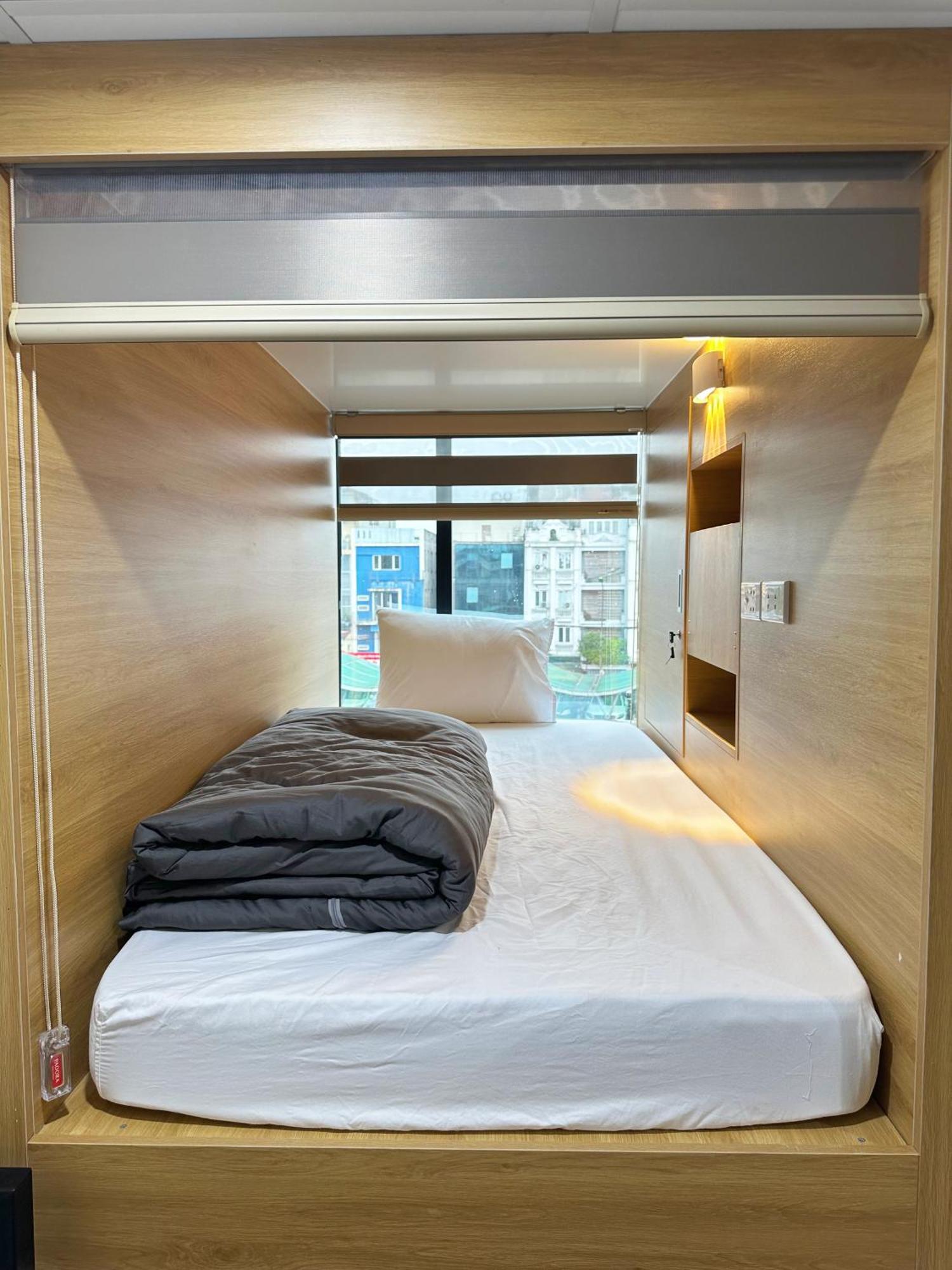 Hanoi Capsule Station Hostel מראה חיצוני תמונה