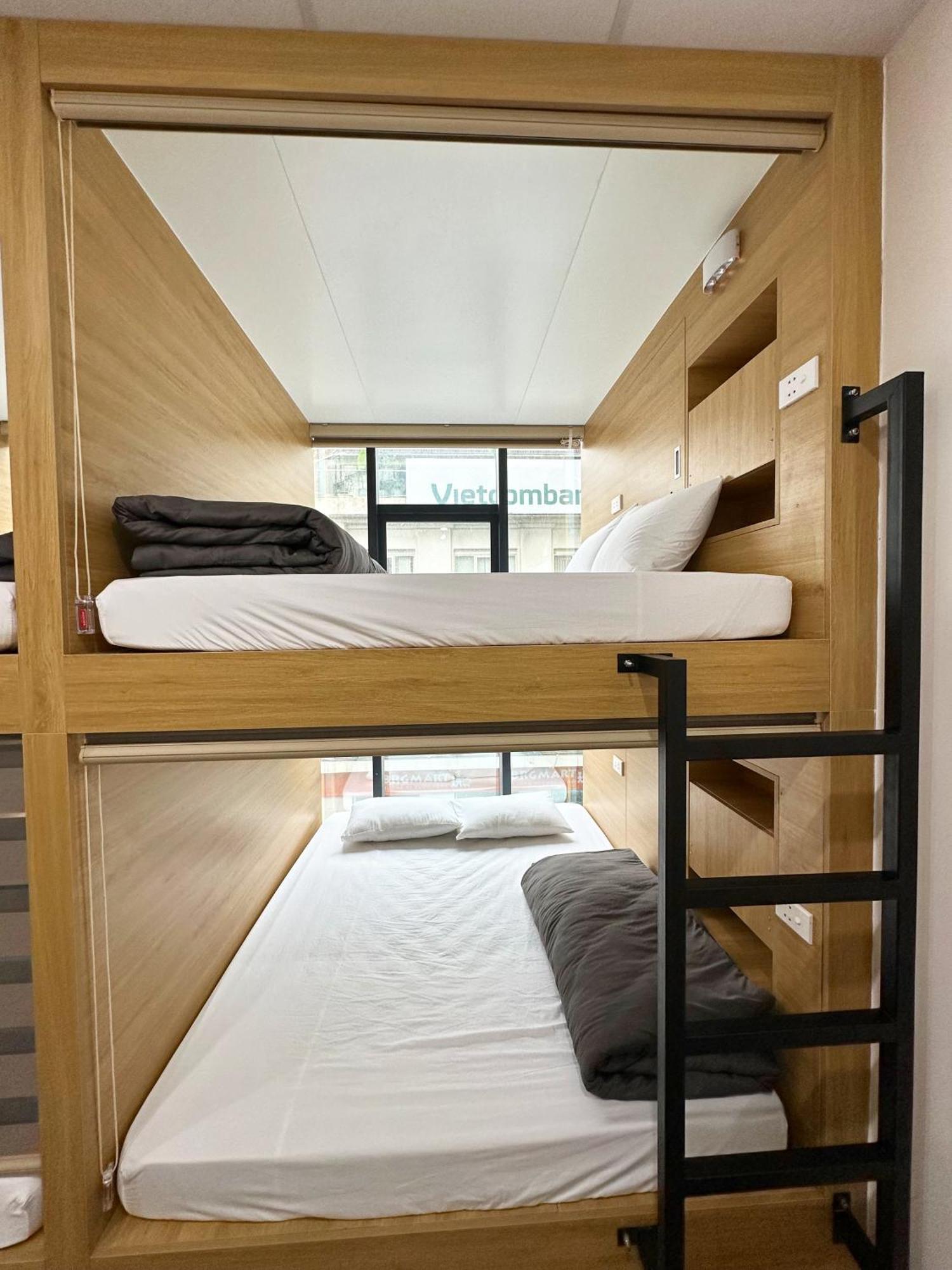 Hanoi Capsule Station Hostel מראה חיצוני תמונה
