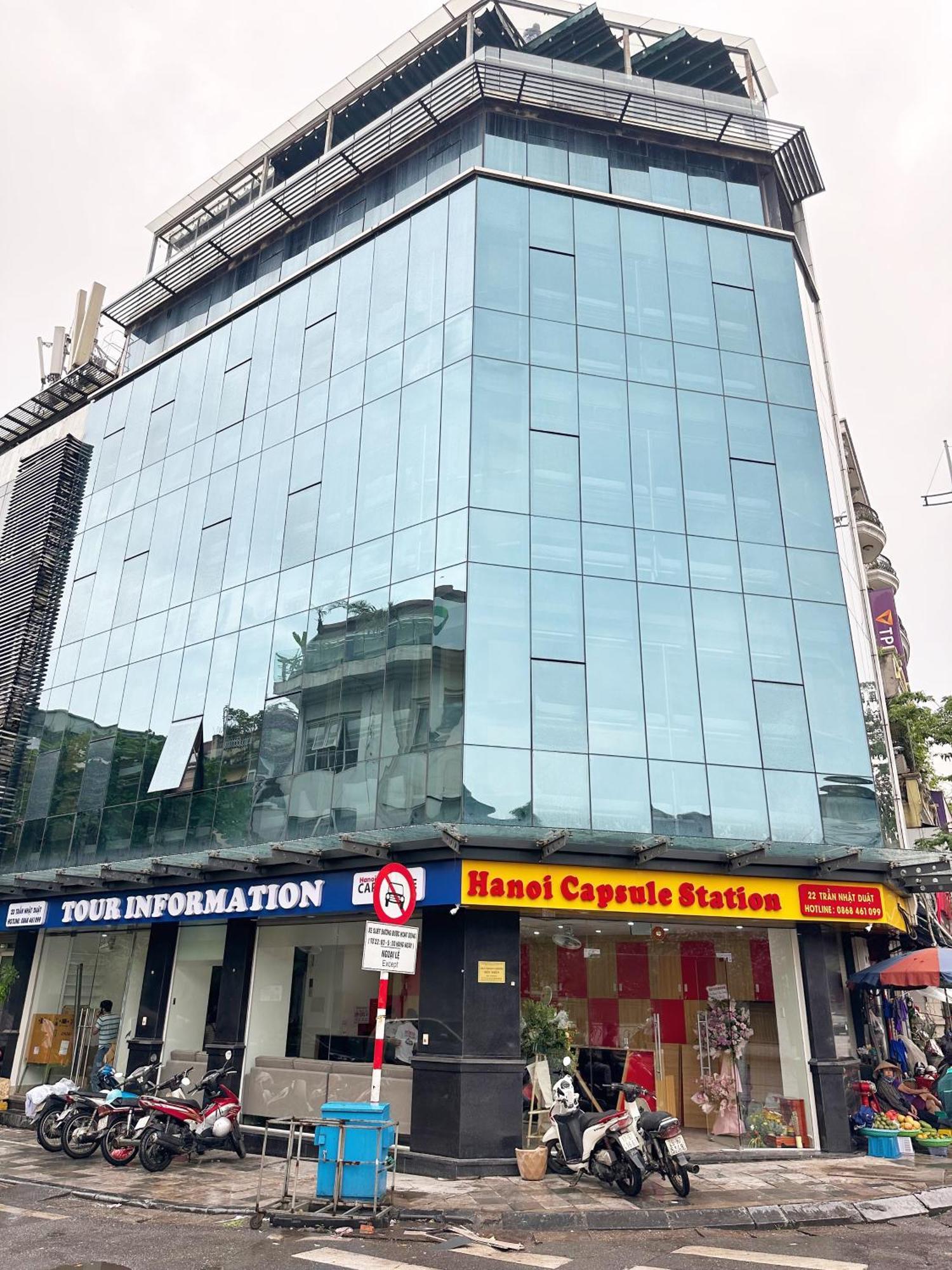 Hanoi Capsule Station Hostel מראה חיצוני תמונה